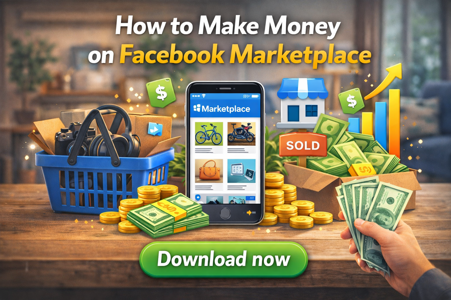 How to Make Money on Facebook Marketplace –Easy Complete Beginner Guide