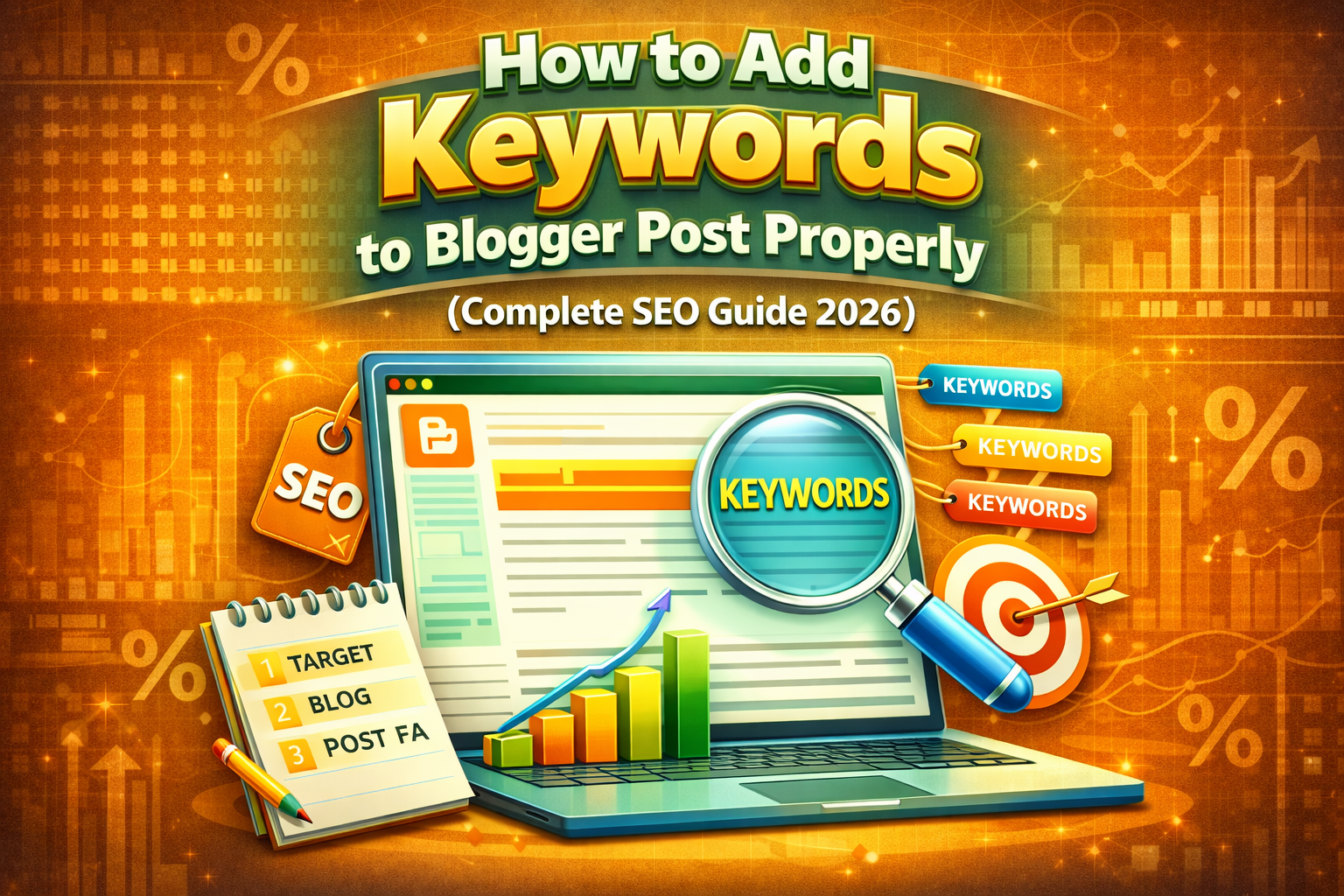 How to Add Keywords to Blogger Post Properly (Complete SEO Guide 2026)