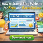 How to Start a Blog Website for Free and Earn Online – Complete Beginner Guide