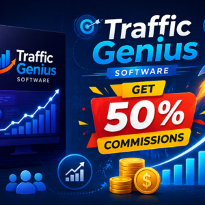 Traffic Genius Software - Get 50% Commissions