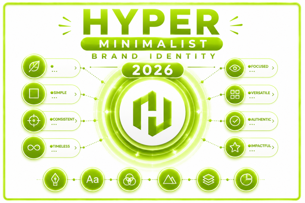 Hyper Minimalist Brand Identity 2026