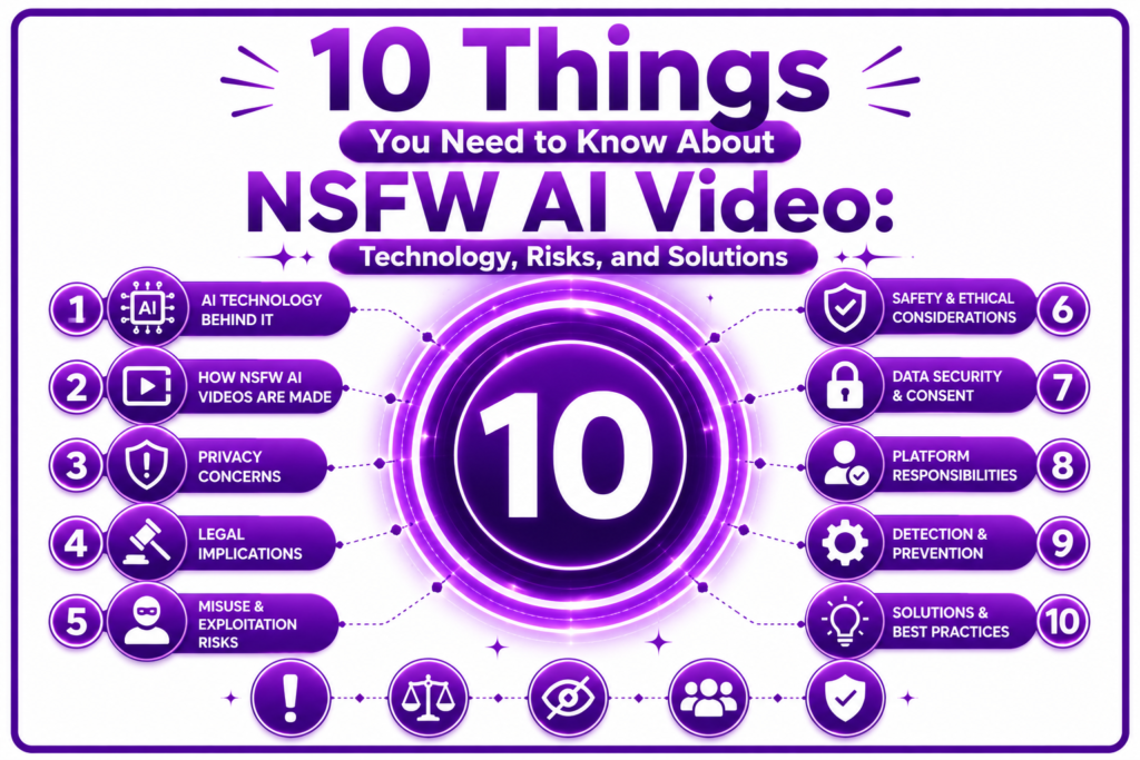 10 Things You Need to Know About NSFW AI Video: Technology, Risks, and Solutions