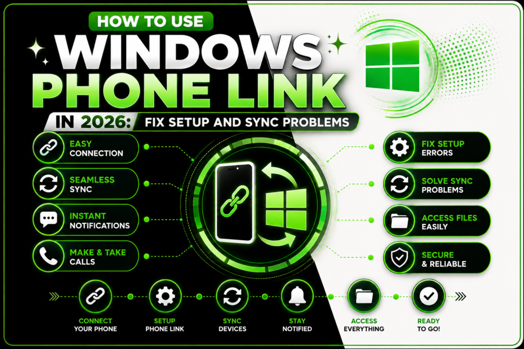 How to Use Windows Phone Link in 2026: Fix Setup and Sync Problems