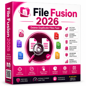 File Fusion 2026 – Delete Duplicate Files Fast