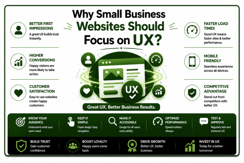Why Small Business Websites Should Focus on UX?
