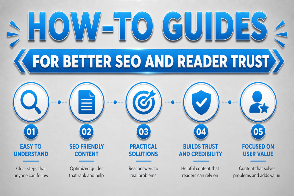 How-To Guides for Better SEO and Reader Trust