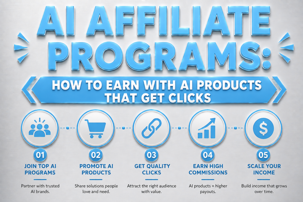 AI Affiliate Programs: How to Earn easy With AI Products