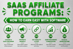 SaaS Affiliate Programs: How to Earn easy With Software